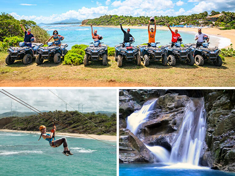 Damajagua Triple Adventure: Waterfalls, Zipline + ATV or Buggy