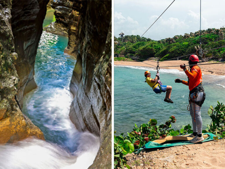 Damajagua Waterfalls + Over the Ocean Zip Line